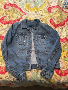 Kut from the Kloth Dark Blue Denim Jacket